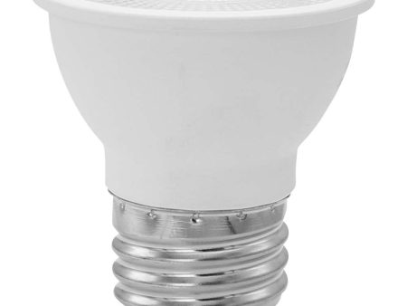 Sunlite 6w LED PAR16 Short Neck Recessed Base 5000K Flood Bulb - 50W Equiv Fashion