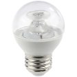 6Pk - Sunlite 5w LED G16 Clear 120v E26 Base 3000K Natural White Bulb on Sale