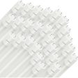 25Pk - Sunlite 17w LED T8 Light Tube 48-in G13 Base Frosted 4000K Ballast Bypass Fashion