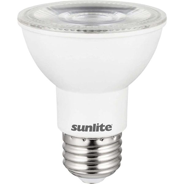 Sunlite 8w LED PAR20 E26 Base Dimmable 2700K Flood Bulb - 50W Equiv Supply