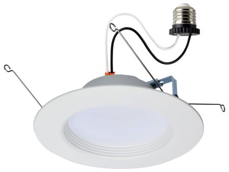 Satco 9w LED Downlight Retrofit 5-6  Adjustable Color Temperature 120v Dimmable Online now