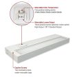 LEDUR 18in. Edge-Lit Under Cabinet LED Light, 275|475 Lm, Selectable 2700K to 5000K, 120V Online Sale