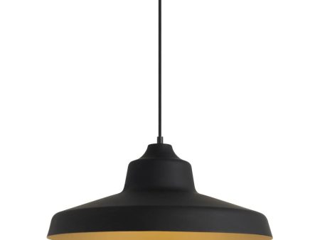 Zevo 18 in. Pendant Light Black Finish on Sale