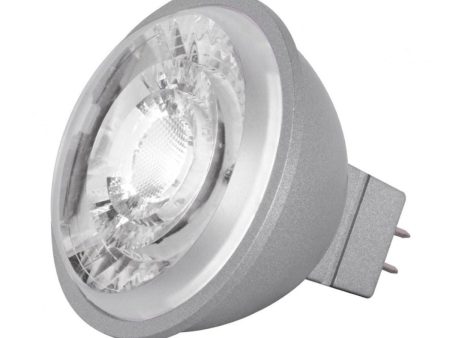 MR16 LED Bulb, 8 watts, 490 Lumens, 2700K, 75W Equal, GU5.3 Base, 15° Spot, 12V Online Sale