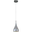 Teardrop 7 in. Pendant Light Nickel Finish Sale