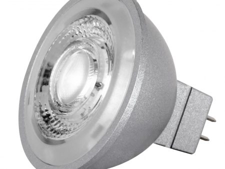 MR16 LED Bulb, 8 Watts, 490 Lumens, 5000K, 75W Equal, GU5.3 Base, 40° Flood, 12V Sale