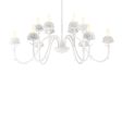 North Fork By Robin Baron 38 In. 6 Lights Chandelier White Finish Sale