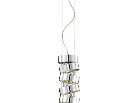 Ariella 6 in. Pendant Light Chrome finish Cheap