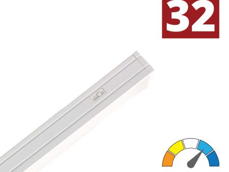 32  Low-Profile LED Bravo FROST Under Cabinet Light, Tunable White, 120V Online now