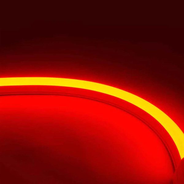 65ft Neon Blaze Flexible LED Lighting, Red, 24V, Top Bending For Cheap