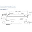 TunableTask 8  Adjustable Kelvin LED Under Cabinet Light, 430 Lm, 2700K to 5000K, 120V, Bronze Sale