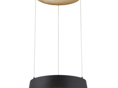 Glit 18 in. LED Pendant Light Gold Finish For Cheap