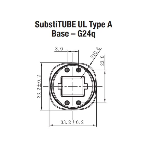 4 Pin PL LED Bulb, 10W, 1050lm, 30K|35K|40K, Horizontal, 26W CFL Equal, G24q Base, Electronic Ballast For Discount