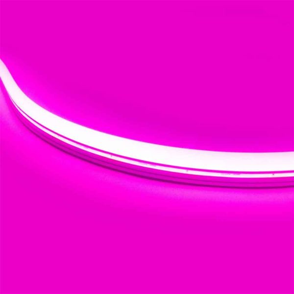 65ft Neon Blaze Flexible LED Lighting, Pink, 24V, Top Bending Online Sale