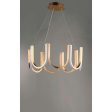 You 26 in. LED Pendant Light Gold finish Supply