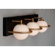 Revolve 20 in. 3 Lights LED Vanity Light Gold Finish Online