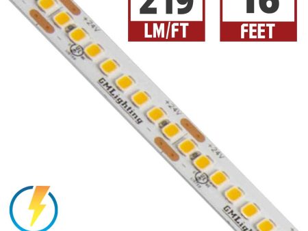 LTR-S Spec LED Strip Light, 16ft Reel, 3500K, 219 Lumens per Ft, 2.5 watts per Ft, 24V For Sale