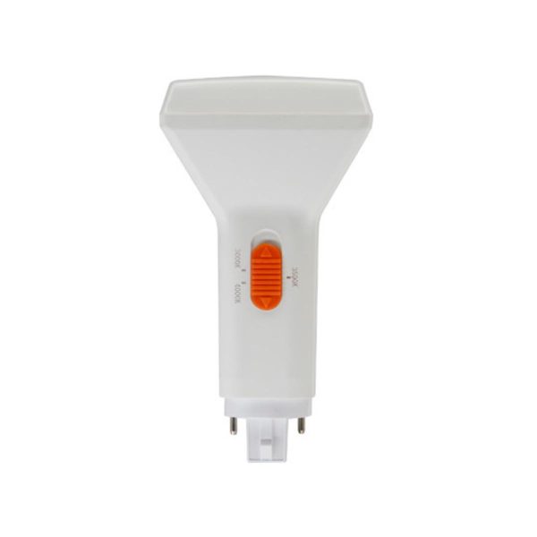 4 Pin PL LED Bulb, 10W, 1150lm, 30K|35K|40K, Vertical, 26W CFL Equal, G24q Base, Electronic Ballast For Discount