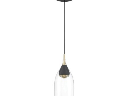 Arabesque 11 in. LED Pendant Light Gold finish For Discount