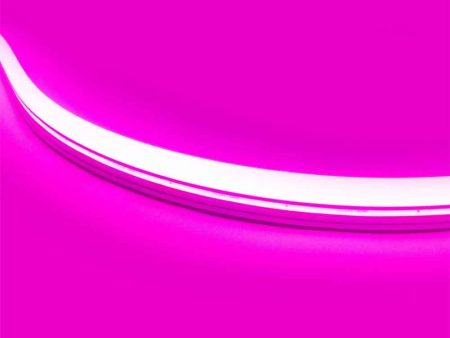 16ft Neon Blaze Flexible LED Lighting, Pink, 24V, Top Bending For Sale