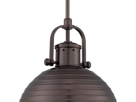 12 in. Pendant Light Bronze Finish Discount