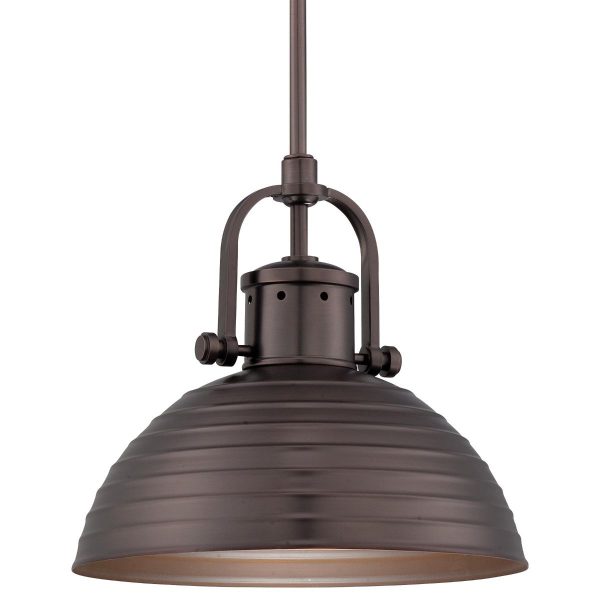 12 in. Pendant Light Bronze Finish Discount