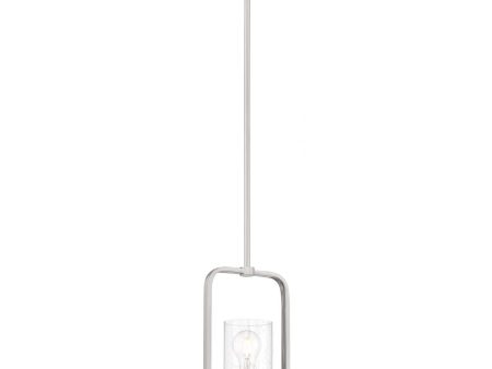 Arabel 11 in. Pendant Light Nickel Finish Online Sale