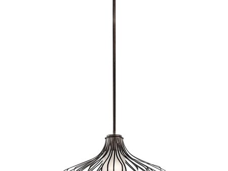 18 in. Pendant Light Bronze Finish Online now