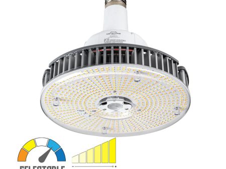 HID LED High Bay Lamp, 80W|95W|115W, 17000 Lumens, Selectable CCT, EX39 Mogul Base, 120-277V on Sale