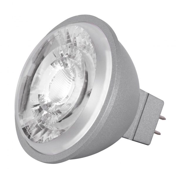 MR16 LED Bulb, 8 Watts, 490 Lumens, 5000K, 75W Equal, GU5.3 Base, 15° Spot, 12V on Sale