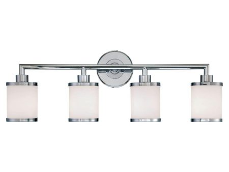 30.5 in. Vanity Light 4 Lights Chrome Finish Online now