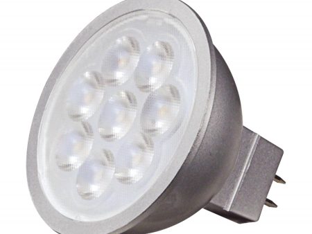 MR16 LED Bulb, 6 Watts, 450 Lumens, 2700K, 50W Equal, GU5.3 Base, 40° Flood, 12V Online