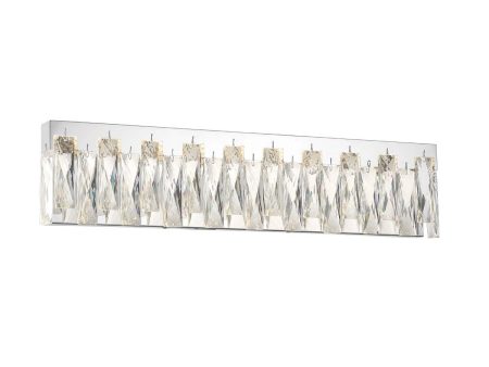 Curio 25 in. LED Bath Bar Chrome finish Online Sale