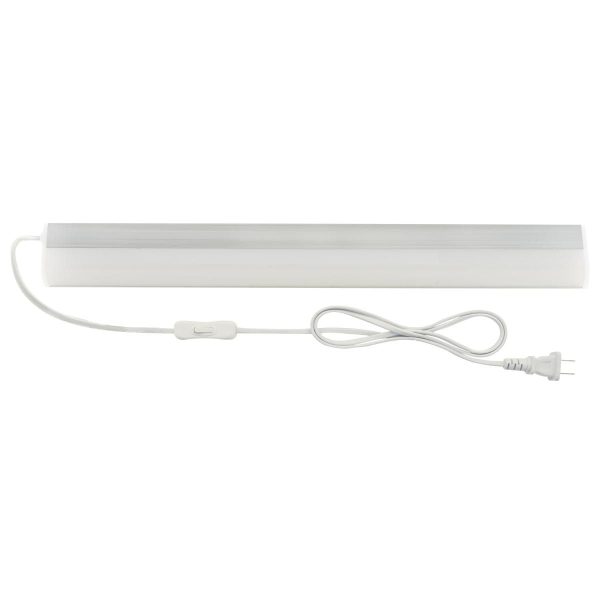 24 Inch LED Under Cabinet Light Bar, 1050 Lumens, 3000K, Plug-in, 120V Cheap