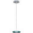 Hagen 7 in. 3 Lights LED Pendant Light Chrome finish on Sale