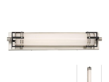 24 in.LED Bath Bar Brushed Nickel finish on Sale