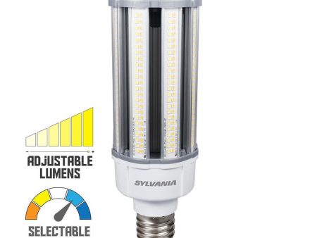 Ultra LED HID Replacement Lamp, 36W|45W|54W, 8400lm, Selectable CCT, EX39 Mogul, 120-277V Online