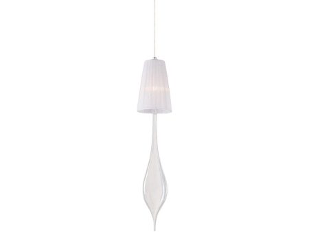 AQUA 5 in. Pendant Light White finish Hot on Sale