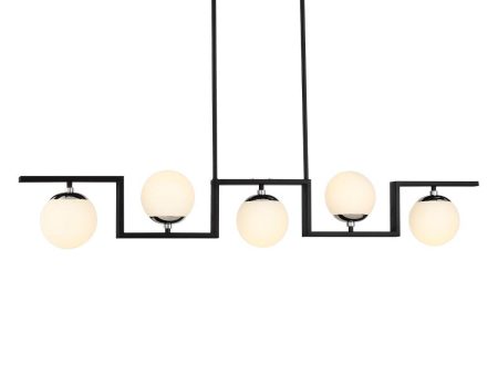 Alluria 47 in. 5 lights Pendant Light Coal finish Online Sale