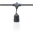 Commercial Grade LED String light, 48 Feet, 24 sockets, Suspended, E26 Medium Base Online