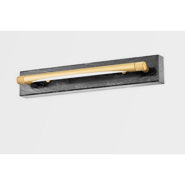 Hayden 18 in. LED Bath Bar Brass finish For Discount