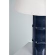 Banyan Table Lamp Ceramic Gloss Navy with Aged Brass Finish Sale