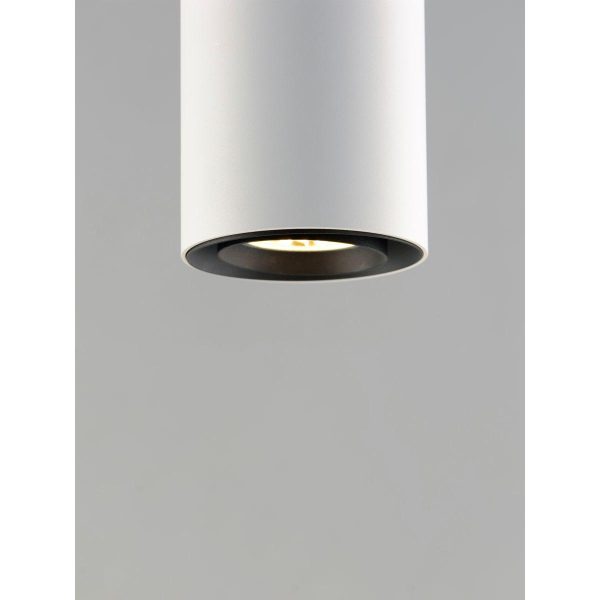 Dwell 6 In LED Pendant Light White Finish on Sale