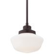 12 in. Pendant Light 120V Bronze Finish on Sale