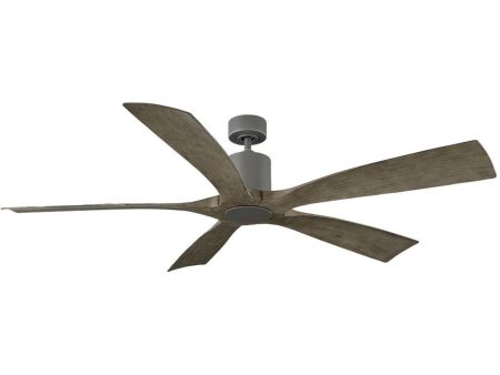 Aviator 70 Inch Graphite Outdoor Smart Ceiling Fan For Sale