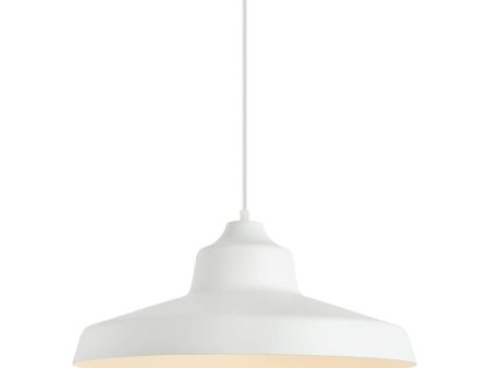 Zevo 18 in. Pendant Light White Finish Online Sale