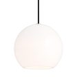 Sedona Medium 8 in. Pendant Light White Satin Nickel Finish Cheap