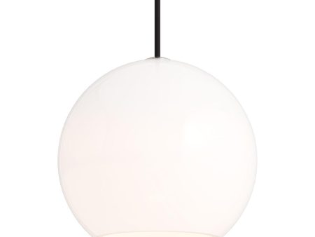 Sedona Medium 8 in. Pendant Light White Satin Nickel Finish Cheap