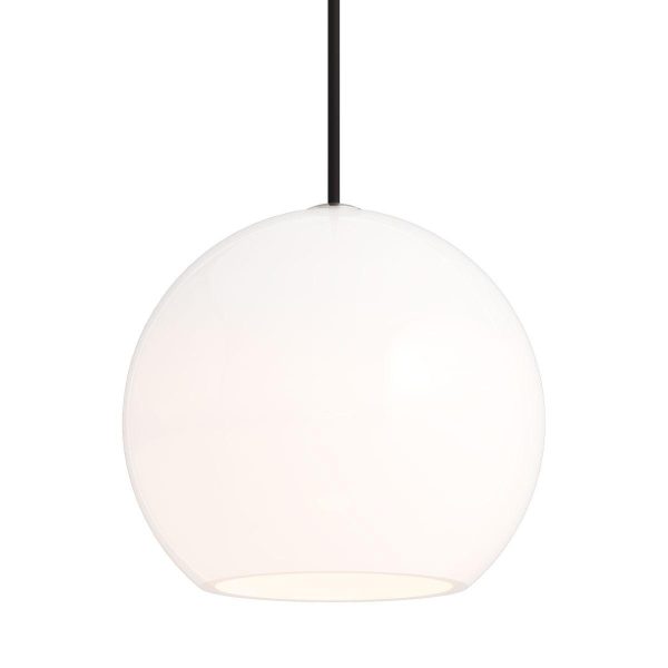 Sedona Medium 8 in. Pendant Light White Satin Nickel Finish Cheap