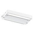 6U 8in.  LED Under Cabinet Light, 2700K|3000K, 270 Lumens, 120V, White Discount